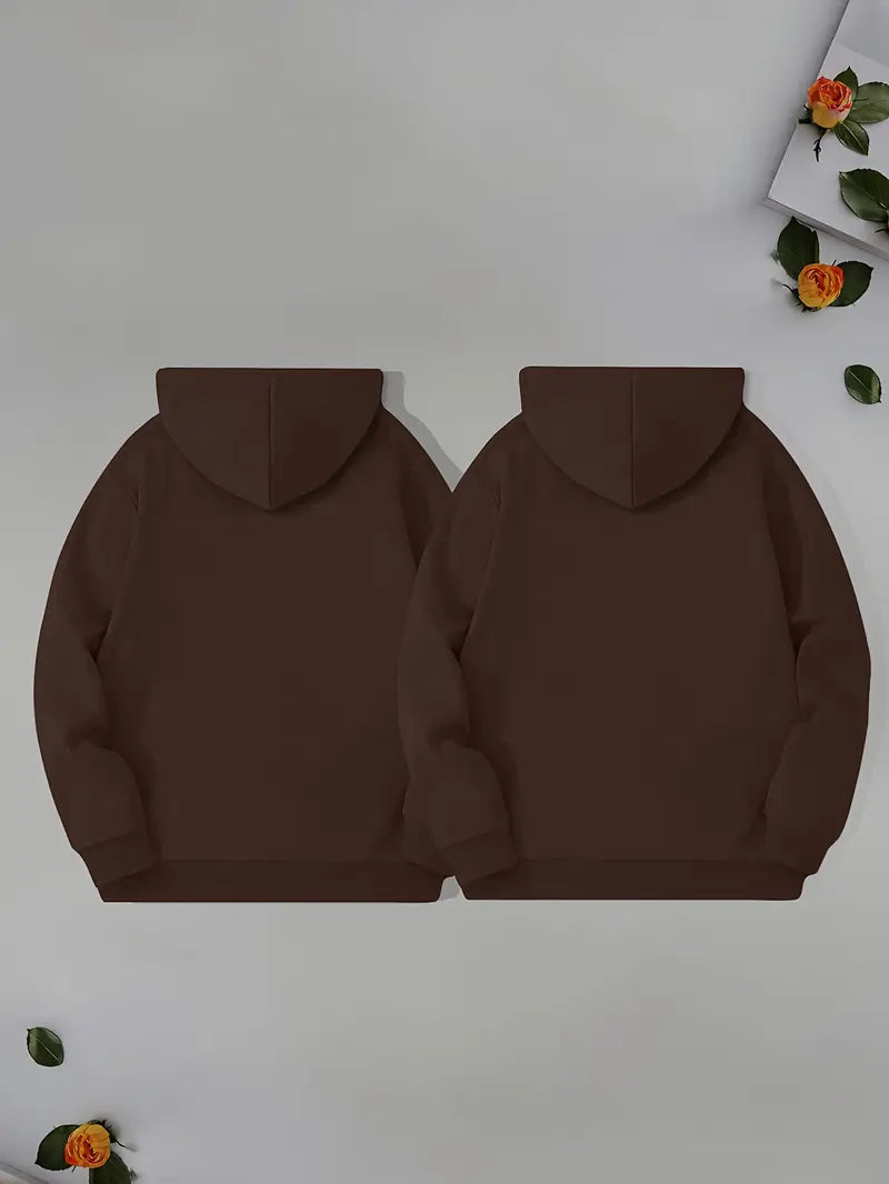 His and Hers Two-Piece Valentine's Day Gift Set Hoodie and Sweatshirt