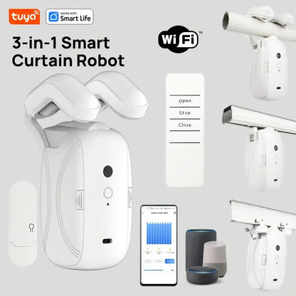 smart wifi auto curtain opener