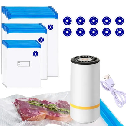 mini handheld food vacuum sealer