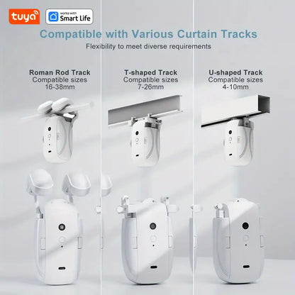 smart wifi auto curtain opener