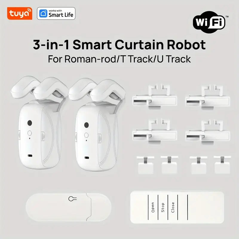 smart wifi auto curtain opener