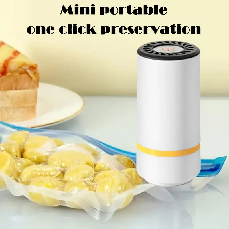 mini handheld food vacuum sealer