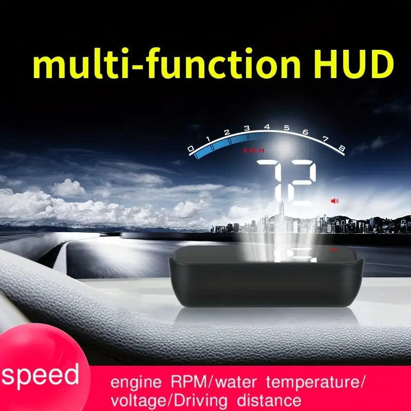 Car Heads Up Display Fully compatible with OBD+GPS dual system, suitable for any car  6 reviews