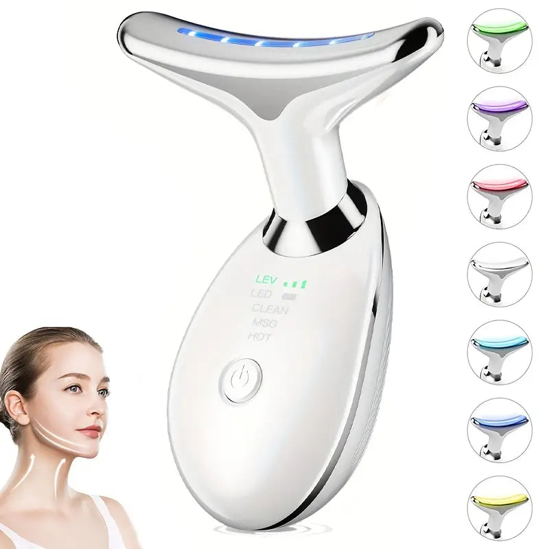 portable anti wrinkle double chin neck and face massager