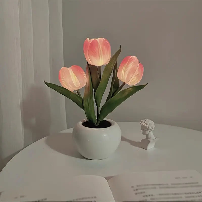 1pc LED Tulip Night Light