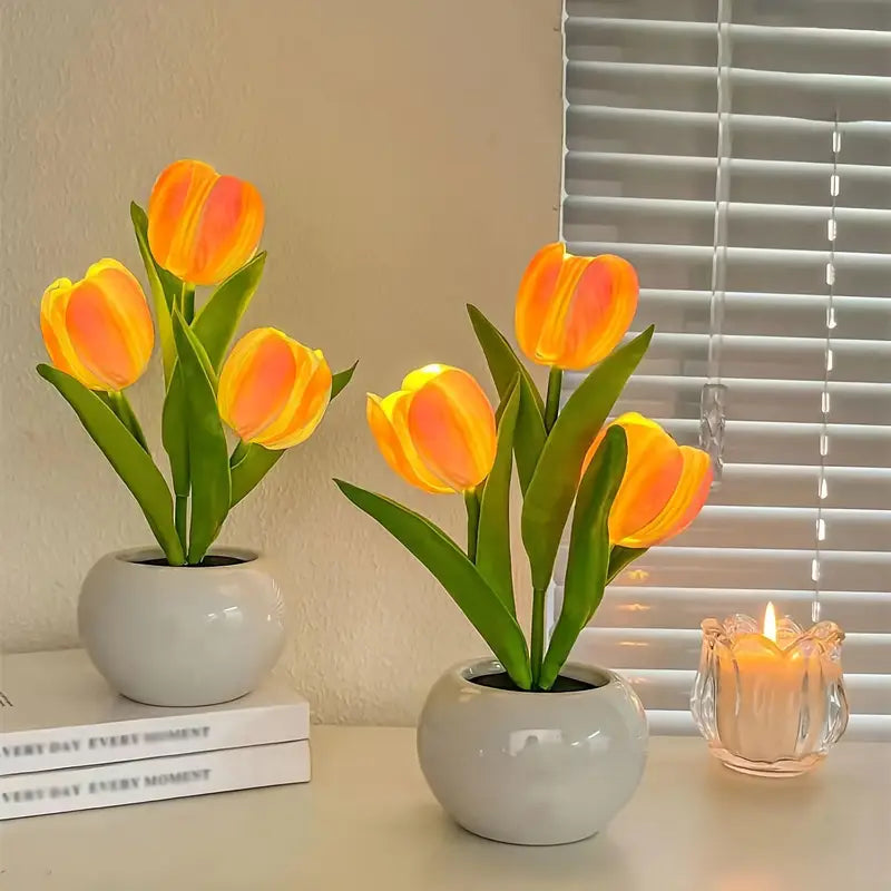 1pc LED Tulip Night Light