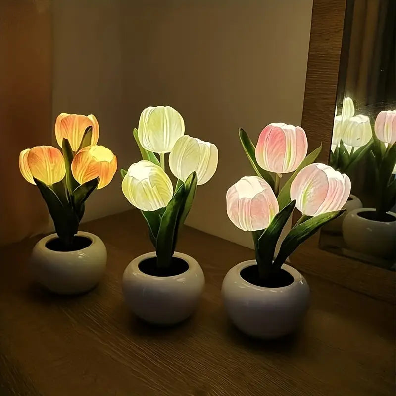 1pc LED Tulip Night Light